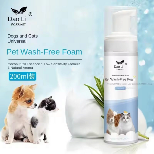 Pet Wash free foam