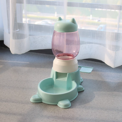 Pet self feeding toy