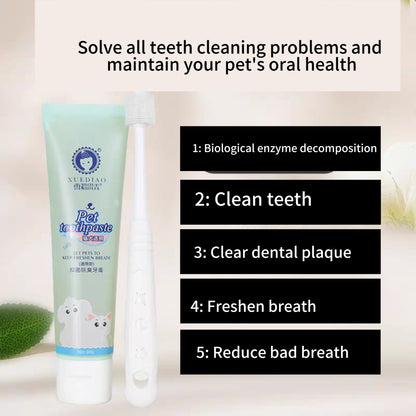 Pet toothpaste set