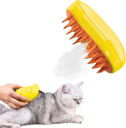 Cat steam brush
