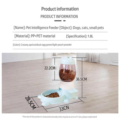 Pet self feeding toy