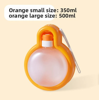 Pet outdoor Foldable water bottle