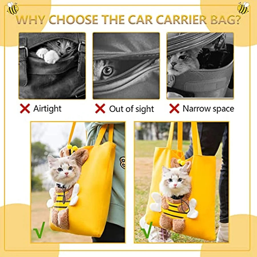 Pet carrier shoulder bag