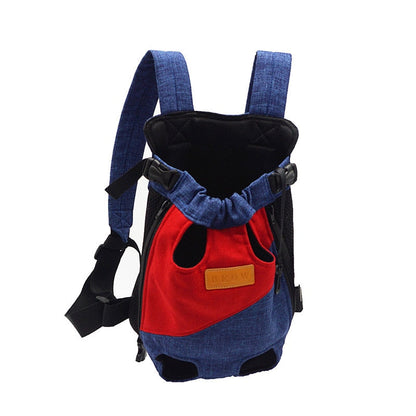 Pet handle backpack