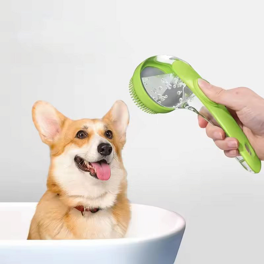Pet silicone bath brush 🛁