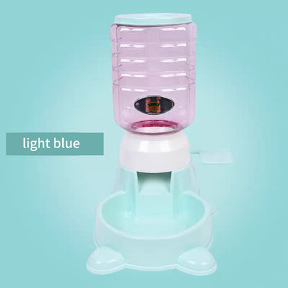 Pet self feeding toy