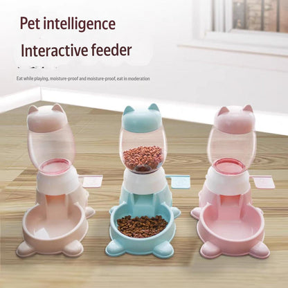 Pet self feeding toy