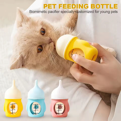 Pet feeding bottle